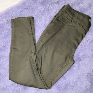 Denim&Co Olive Green Pants